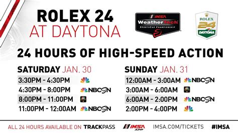 2024 rolex 24 schedule pdf|rolex 2023 schedule.